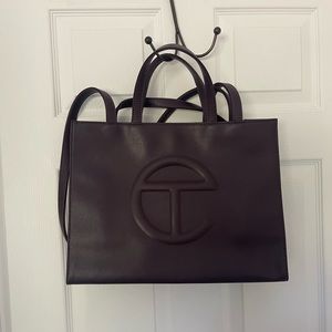 Medium Eggplant Telfar Shopper